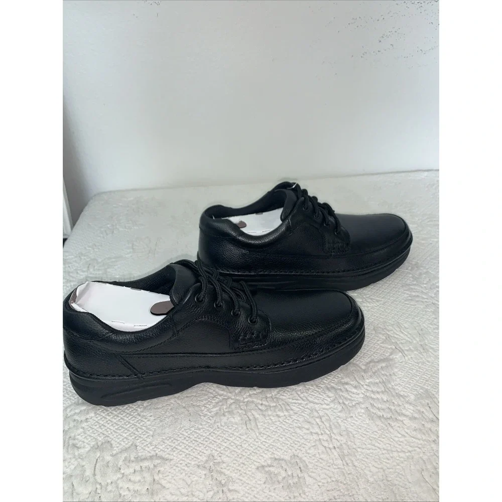 Nunn Bush Cameron Moc Toe Oxford Shoes‎ Lightweight Black  10 M Comfort Gel
